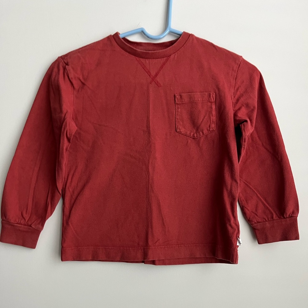 Gap kids organically grown cotton boys pocket T shirt size S